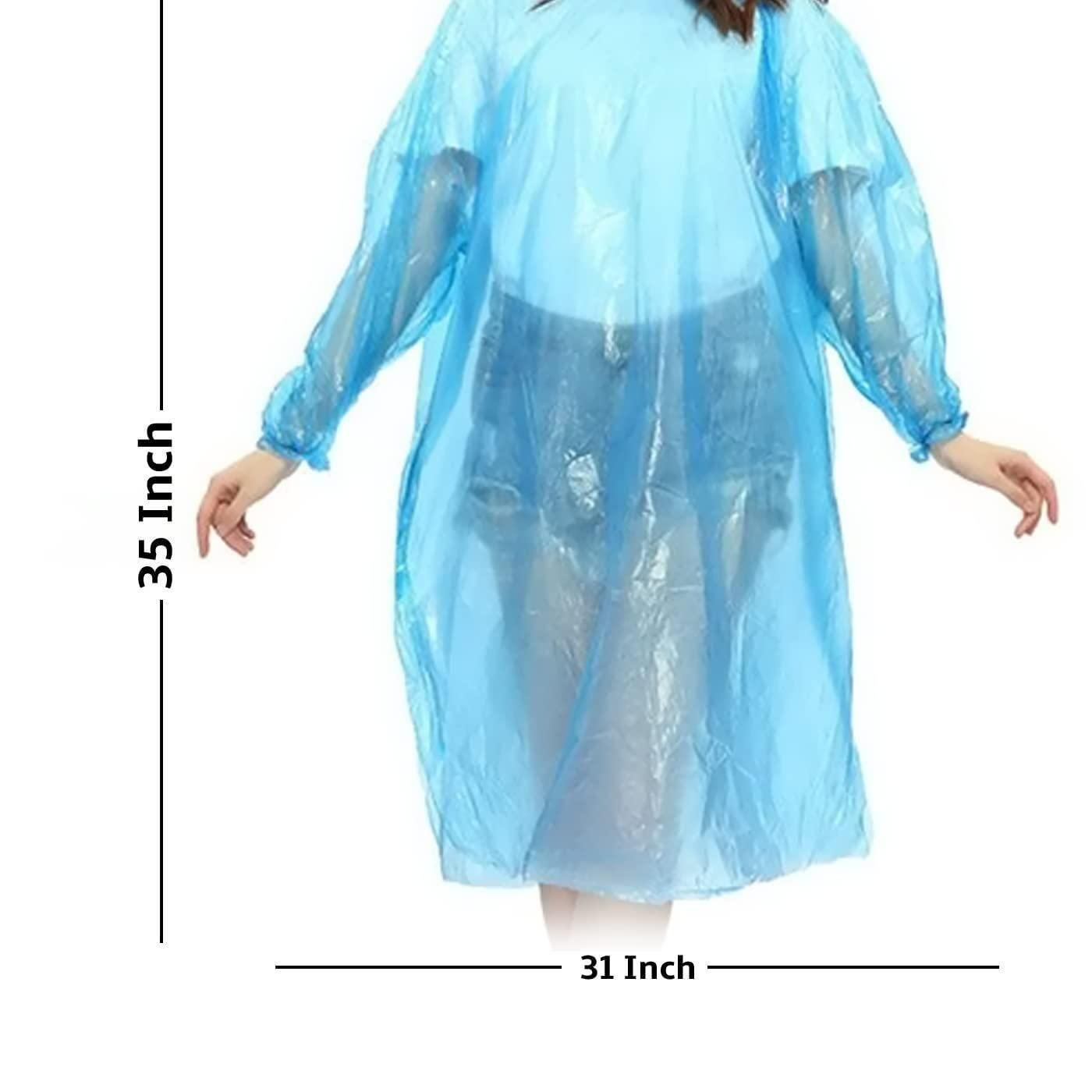 Portable Rain Coat pack of 2 multicolour