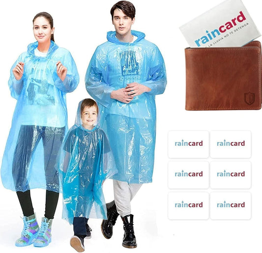 Portable Rain Coat pack of 2 multicolour